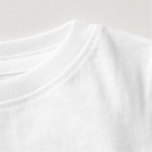 T-shirt en jersey fin pour bébés (Détail - Col (en blanc))