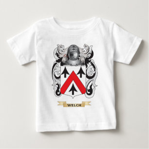 T-shirt Pour Bébé Crête galloise de famille (manteau des bras)