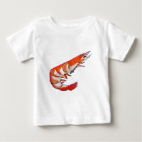 crevettes crevettes fruits de mer art kitsch