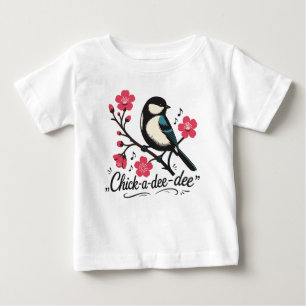 T-shirt Pour Bébé cri de mésange dé dé dé