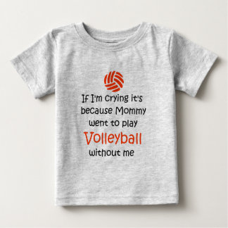 T-shirt Pour Bébé Cri de VolleyChick VolleyBaby