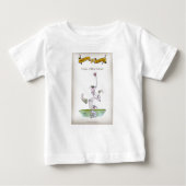 T-shirt Pour Bébé Cricket de Yorkshire d'amour vrai ' (Devant)
