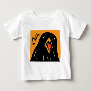T-shirt Pour Bébé Croassement