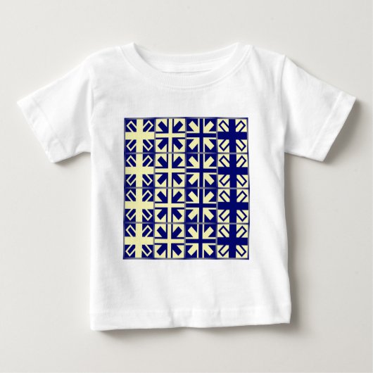 T-shirt Pour Bébé Croix chrétienne Motif 2 (Devant)