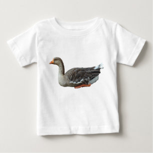 T-shirt Pour Bébé Croix du cygne gris