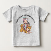 T-shirt Pour Bébé Crypto bébé (Devant)