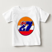 T-shirt Pour Bébé CS27repcircle (Devant)