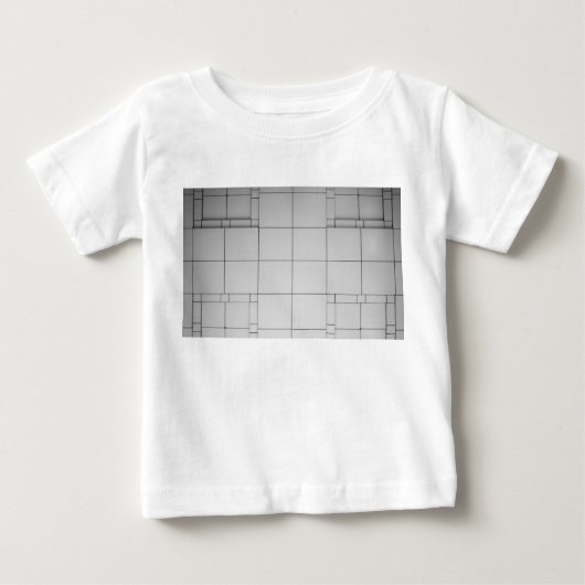 T-shirt Pour Bébé Cubes Abstraits (Devant)
