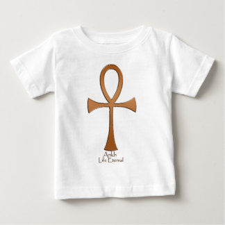 T-shirt Pour Bébé Cuivre égyptien ANKH