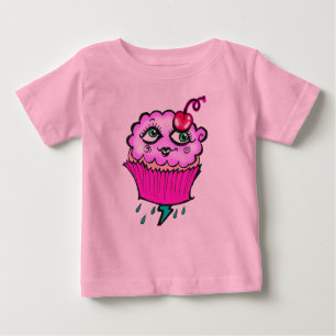 T-shirt Pour Bébé Cupcake nuageux bébé Tutu Romper