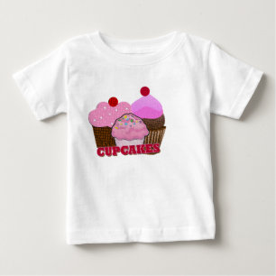 T-shirt Pour Bébé cupcakes