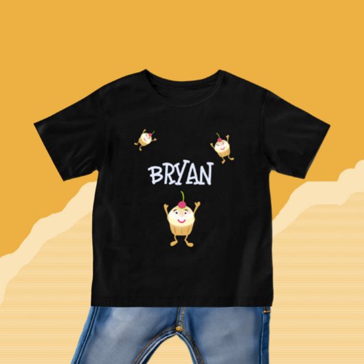 T-shirt Pour Bébé cupcakes amusants