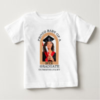 Custom Modern Arch Photo fière graduation bébé