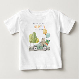 T-shirt Pour Bébé Cute Aqua Green N'importe quel âge Anniversaire Fê