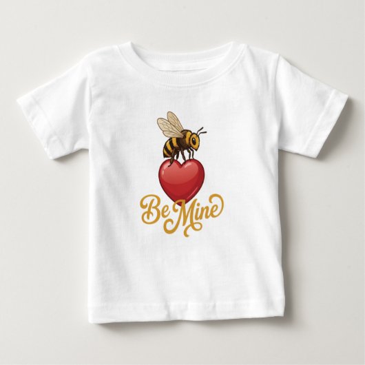 T-shirt Pour Bébé Cute Be Mine Honeycomb  (Devant)