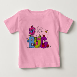 T-shirt Pour Bébé Cute comme un bug