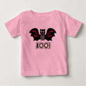 T-shirt Pour Bébé Cute Custom Vampire Bat Boo Halloween tout-petit (Devant)