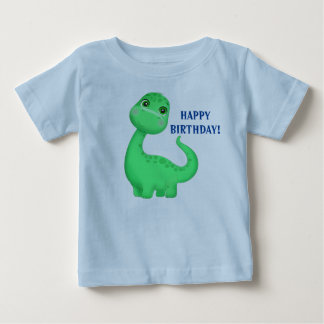 T-shirt Pour Bébé Cute Dinosaur Baby Fine Jersey Texte Changer T-Shi
