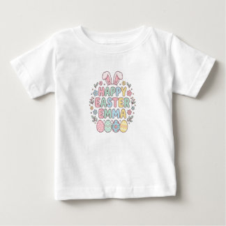 T-shirt Pour Bébé Cute Easter Bunny Kids Shirt – Happy Easter Spring