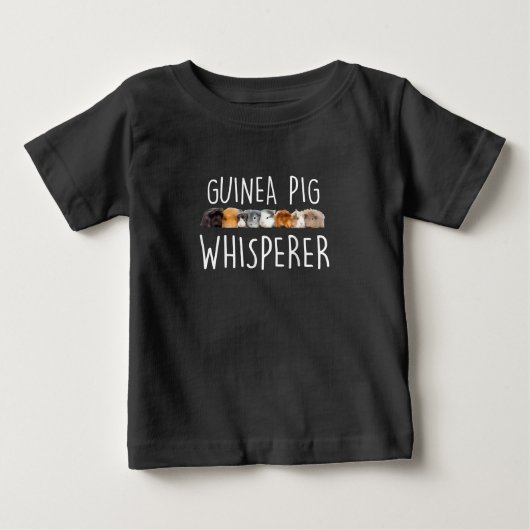 T-shirt Pour Bébé Cute Guinée (Devant)