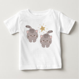 T-shirt Pour Bébé Cute jumelle