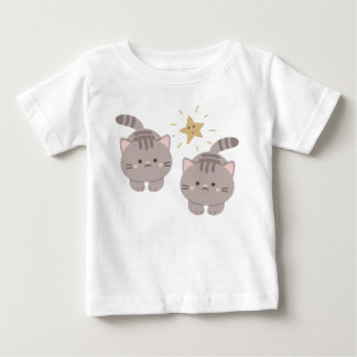 T-shirt Pour Bébé Cute jumelle