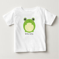 Cute Kawaii Frog avec texte personnalisé