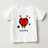T-shirt Pour Bébé Cute ladybug (Devant)