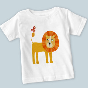 T-shirt Pour Bébé Cute Lion Safari animal