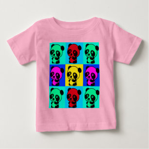 T-shirt Pour Bébé Cute Petite Ours Panda