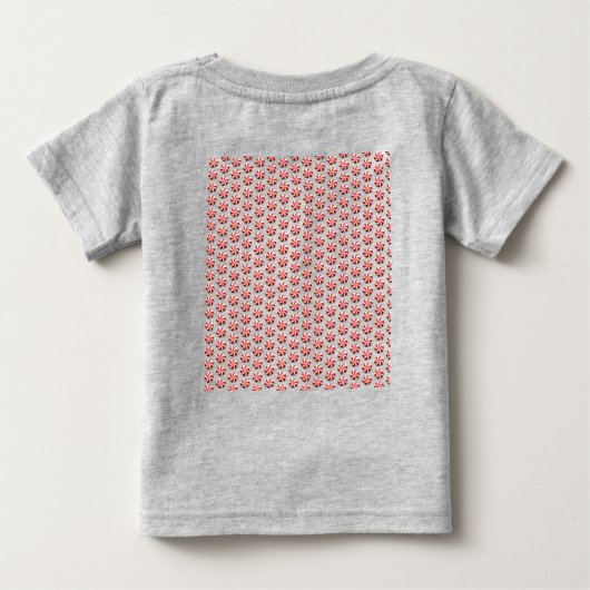 T-shirt Pour Bébé Cute Sweetie Mode (Dos)