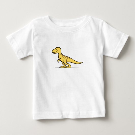 T-shirt Pour Bébé CuteForKids - Tyrannosaurus Rex (Devant)