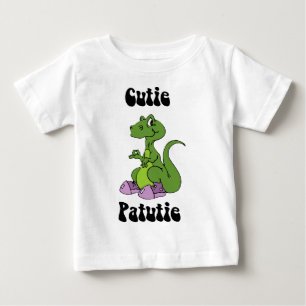 T-shirt Pour Bébé Cutie, Patutie Dino