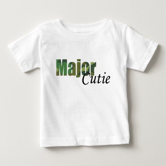 T-shirt Pour Bébé Cutie principal (Devant)