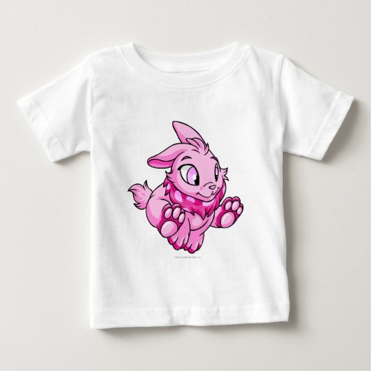 T-shirt Pour Bébé Cybunny rose (Devant)