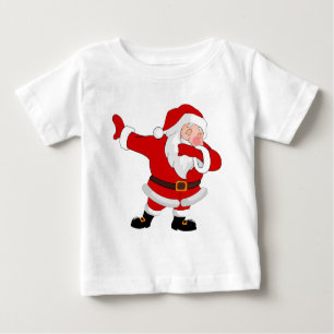T-shirt Pour Bébé Dabbing Santa Claus Noël Dab
