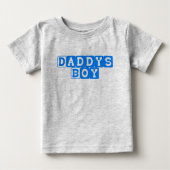 T-shirt Pour Bébé Daddy Boy (Devant)