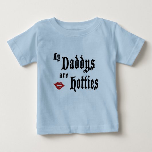 T-shirt Pour Bébé Daddys Hotties (Devant)