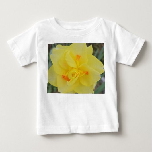 T-shirt Pour Bébé Daffodique de printemps (Devant)