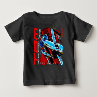 T-shirt Pour Bébé Daher Socata TBM 900 Series GA Aviation