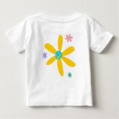 T-shirt Pour Bébé Daisy de Crazy (Dos)