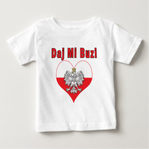 T-shirt Pour Bébé Daj Mi Buzi Eagle Heart