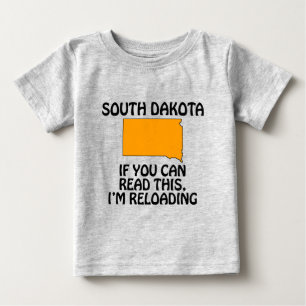 T-shirt Pour Bébé Dakota du Sud - Si vous pouvez lire ceci, je recha