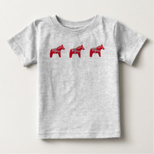 T-shirt Pour Bébé Dala Horse Baby Romper