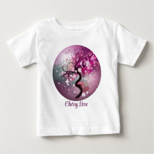 T-shirt Pour Bébé Danse Enchantée Cherry
