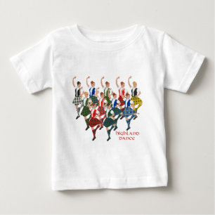 T-shirt Pour Bébé Danseurs des Highlands écossais