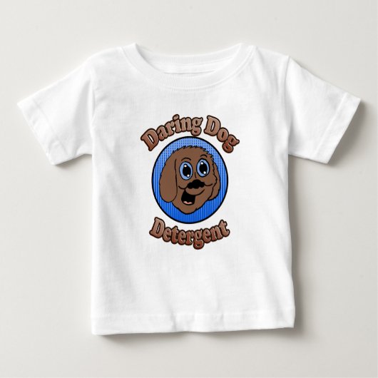 T-shirt Pour Bébé Daring Dog Detergent (Devant)