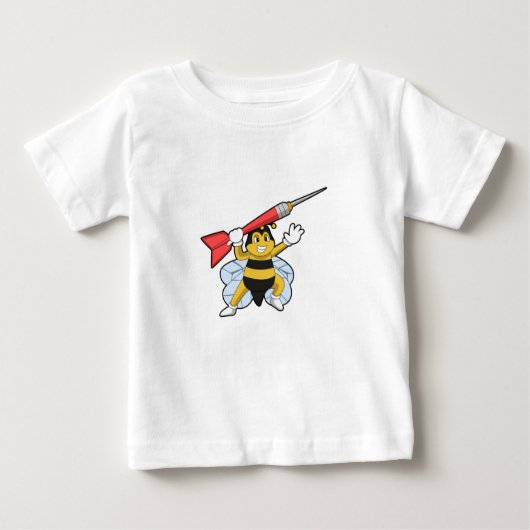 T-shirt Pour Bébé Darts et darts (Devant)
