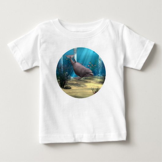 T-shirt Pour Bébé Dauphin (Devant)