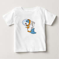 Dauphin en astronaute avec costume